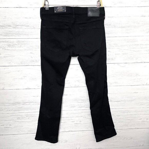 NEW Hollister Men's Black Slim Straight Leg Jeans Distressed Stretch 29 x 30 - Picture 3 of 11